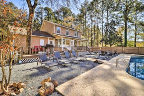 Lakefront Macon Home with Pool, Dock and Fishing!